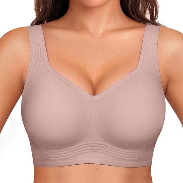 Reggiseno in Gel da Donna Taglie Forti Morbido Senza Ferretto Raccoglitore Supporto Completo Copertura Anziani