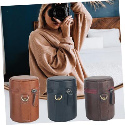 Stoßfeste Kameralinsentasche, Aufbewahrungstasche für Kameralinsen, Linsentasche, Tasche mit Linsenschutzabdeckung, Kameralinsentasche, Linsen-Aufbewahrungstasche, Schutztasche für Kameralinsen