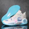 Mens Basketball Shoes Outdoor Field Training High-top Leather Wear-resistant Comfortable Sports Shoes for Men Basketball Boots