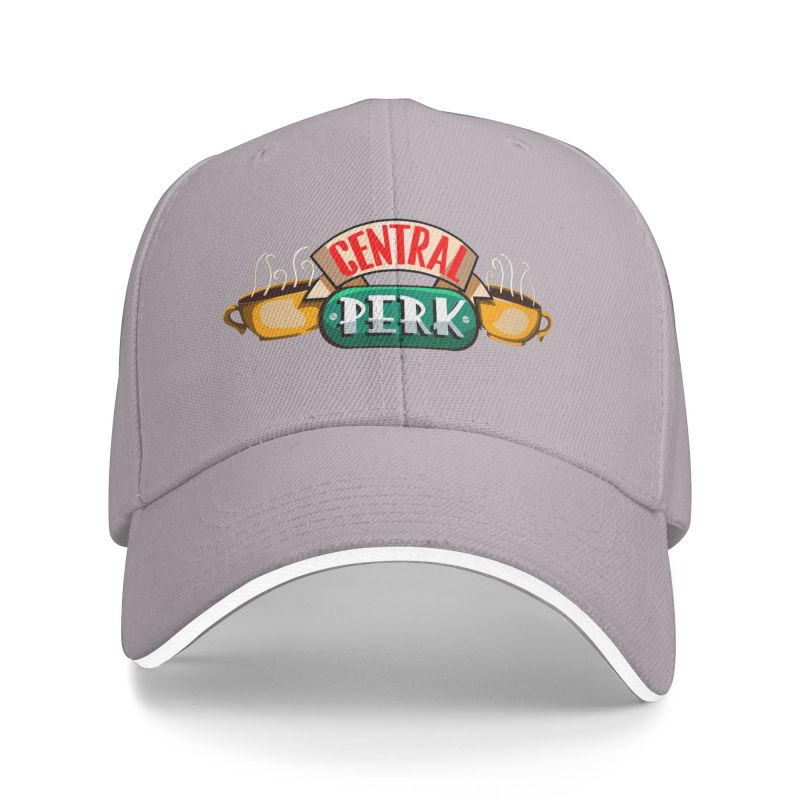 Central Perk Friends Print Baseballkappe Lässige Fischerhut Unisex Verstellbare Snapback-Kappe Herren Damen Sandwich-Kappe Dropshipping