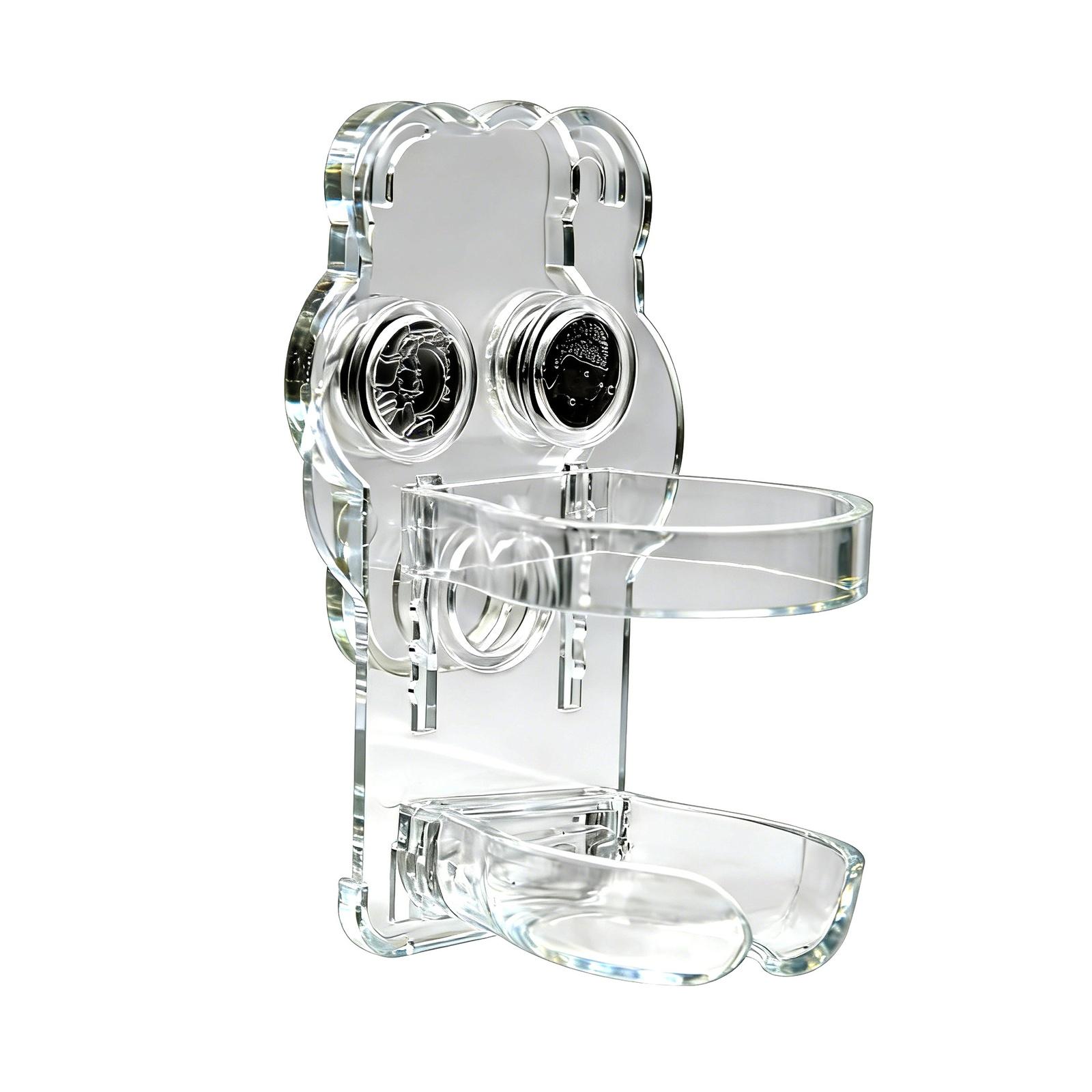 

Acrylic Magnetic Water Bottle Holder Dispenser Stand for Hamster Guinea Pig one size