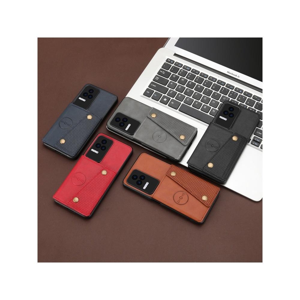 For Redmi A3 A4 10 Prime 10X 11 12 12R 13 13C 14C 15 15A 15C K40 K40S K50 K50i Plus Pro 4G 5G Case Card Slot Shockproof Cover Magnetic Car Mount