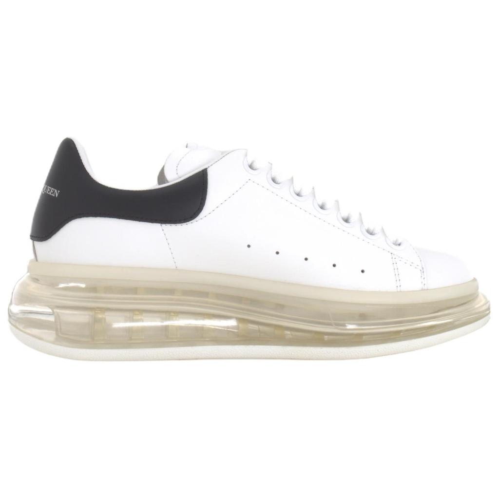 Alexander Mcqueen Oversized Transparent Sole Sneaker 'White Black' Women's 611698WHX989061