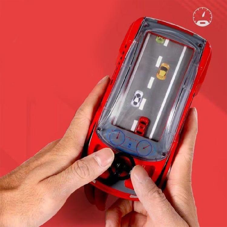 Educational Handheld Racing Car Game with Thrilling Steering Wheel and Adventure Challenges for Kids