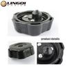 LYNNCHI Motorcycle 52mm Black Fuel Tank Cap Plastic Gas Petrol Tanks Cover Caps For Off Road Vehicle 49cc 70cc 90cc 110cc ATV