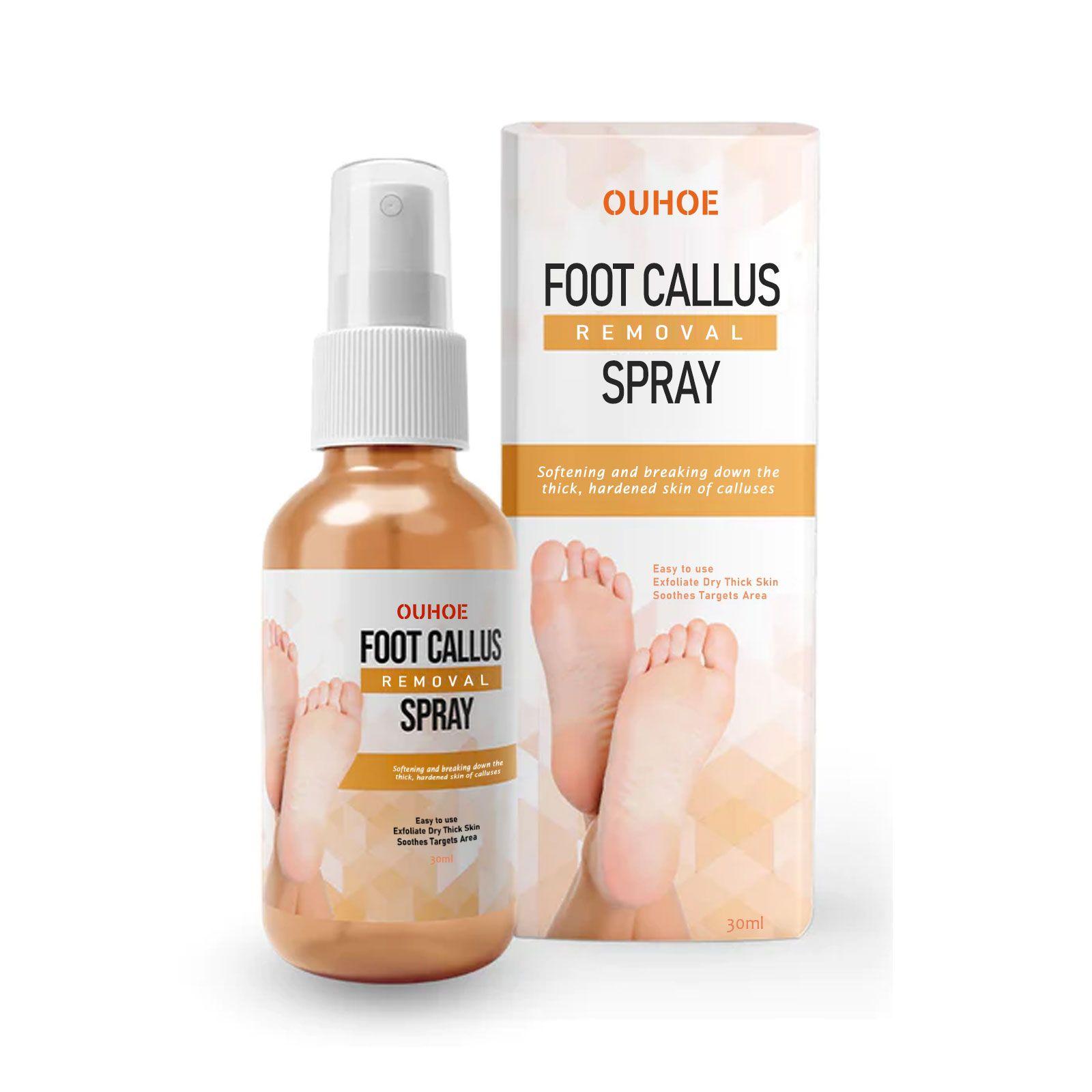 

OUHOE Спрей для ног отшелушивающий против сухости и трещин для восстановления грубой кожи увлажняющий уход