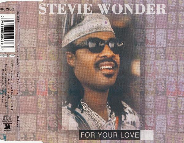 

CD STEVIE WONDER - For Your Love 8602032 Motown 1995 Europe Soul/Funk Used