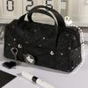 Multi-layer Star Dots Pencil Case Pencil Pouch Cloth Stationery Bag  School Supplies