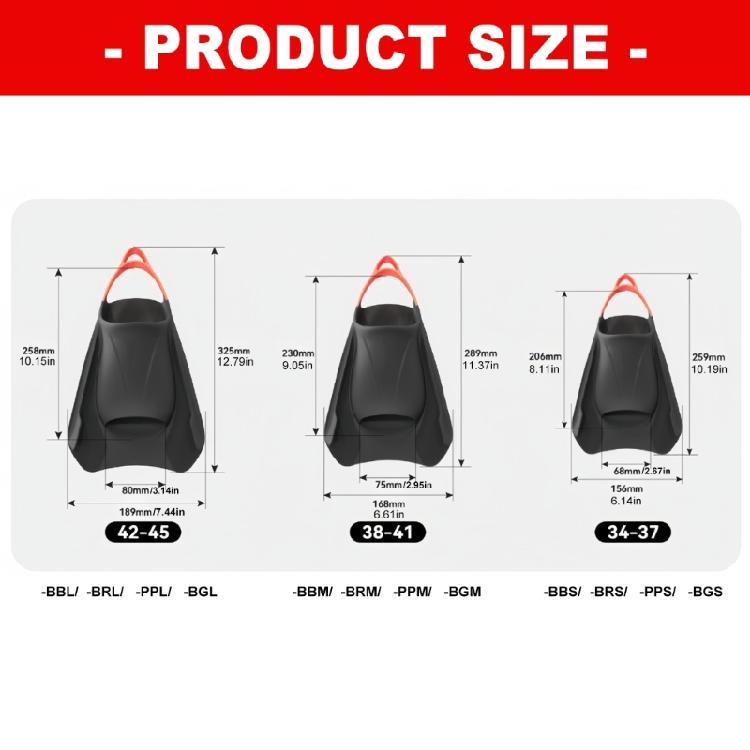 Comfortable Snorkeling Swimming Flippers Assistant Equipment for Underwaters Swimming Professional Flexible Diving Fin