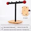 Solid Wood Jewelry and Key Holder Tray for Desktop Cosmetics and Sundries