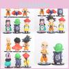 Dragon Ball Z Collectible Figurines Adorable Chibi Goku Krillin Chi-chi For Car Decor