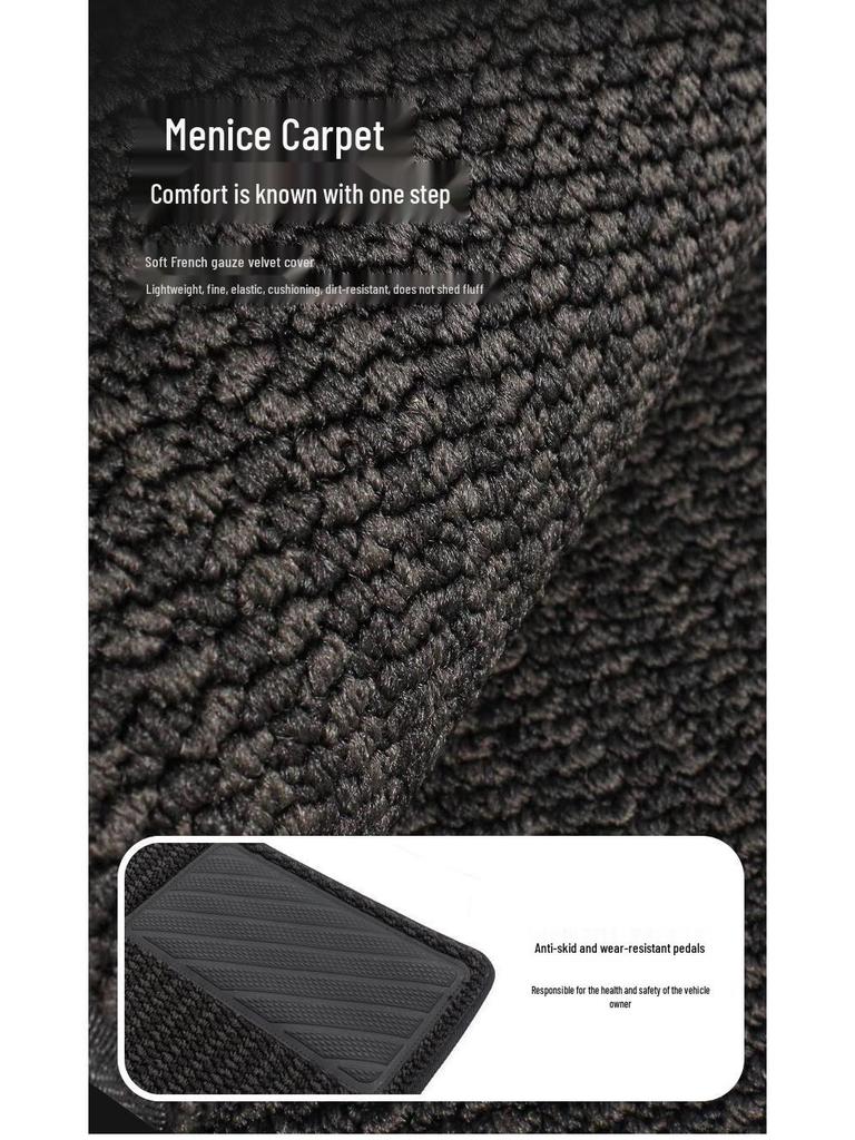 Custom TPE Floor and Trunk Mats for Tesla Model 3 & Y