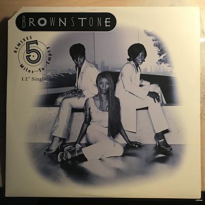 12-Zoll Schallplatte BROWNSTONE - 5 Meilen bis leer (Remixe) 4278495 MJJ Music 1996 US Soul/Funk Gebraucht