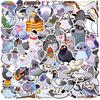 50 Cartoon Pigeon Doodle Stickers Guitar Notebook Suitcase DIY Waterproof Stickers