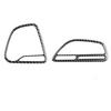 For Dodge Challenger Carbon Fiber Interior Dashboard Air Vent Outlet Cover Trim
