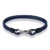 3MM Genuine Leather 316L Square Buckle Bracelet for Men Mature Stable Elegant Design Personalized Perfect Gift for Men