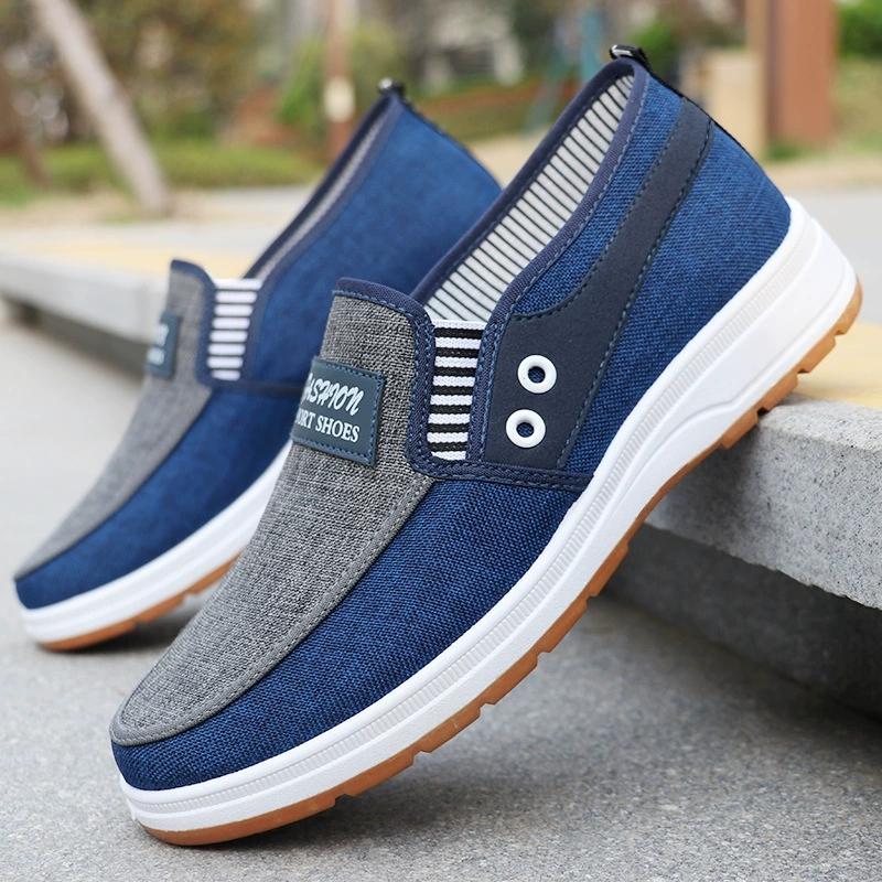 2026 Spring and Autumn Men Fashion Casual Shoes Trend Canvas Shoes Cover Feet Men Lightweight Soft shoes