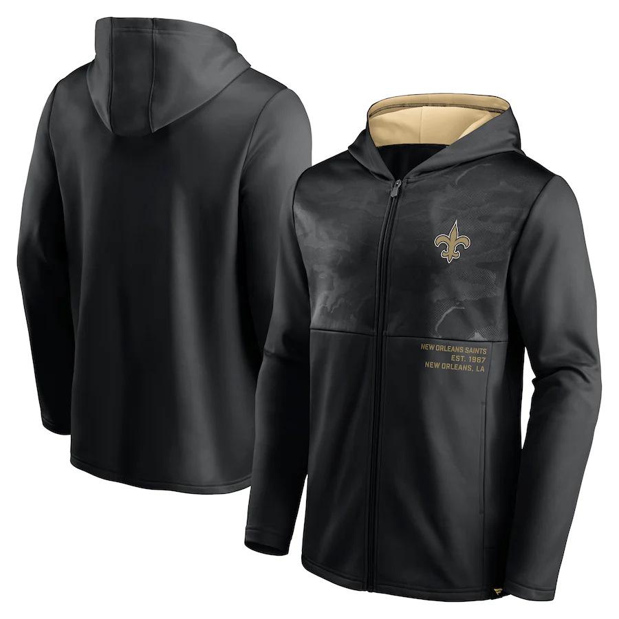 Individueller Kapuzenpullover mit Reißverschluss und europäischem & amerikanischem Sportprint - Herren NFL Football Uniform