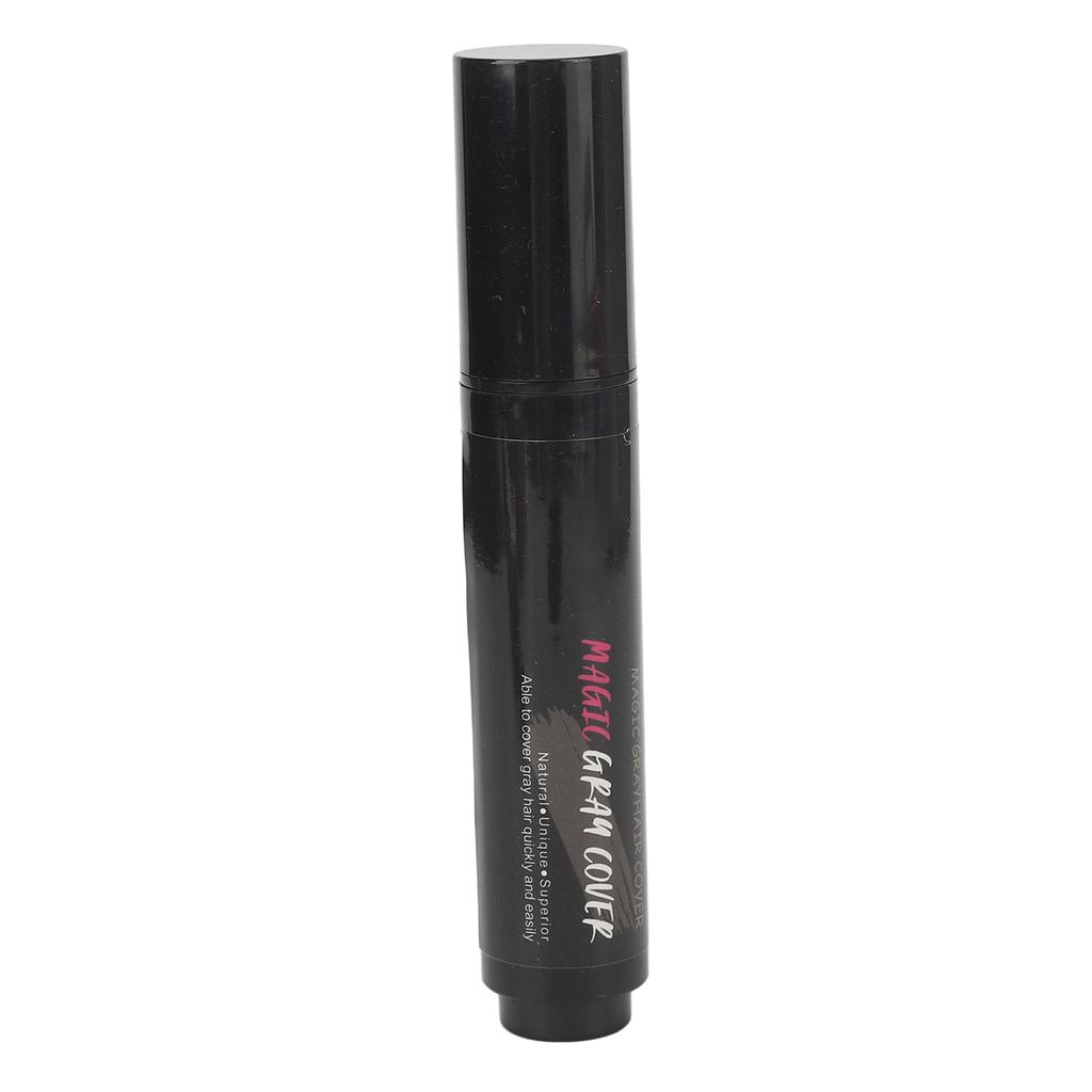Hair Coloring Pen Brown Disposable Quick Cover White Hair Dye Stick for White Root