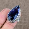 Amethyst Genstone Handmade 925 Sterling Silver Jewelry Ring Size 7 KKG-483