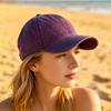 Semi-Hollow Top Baseball Cap, Baseball Cap with Ponytail Opening, Quick-Dry Fabric Sun Protection Hat for Running Cycling Fitness Outdoor Activities