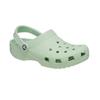 Crocs Classic Clog Leatherette Lightweight and Comfortable Commuter Versatile Hole Shoes Unisex Cream Green