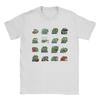 Pepe Peepo Variety Set Men T Shirt Fun Tees Short Sleeve Crewneck T-Shirts Pure Cotton Graphic Tops