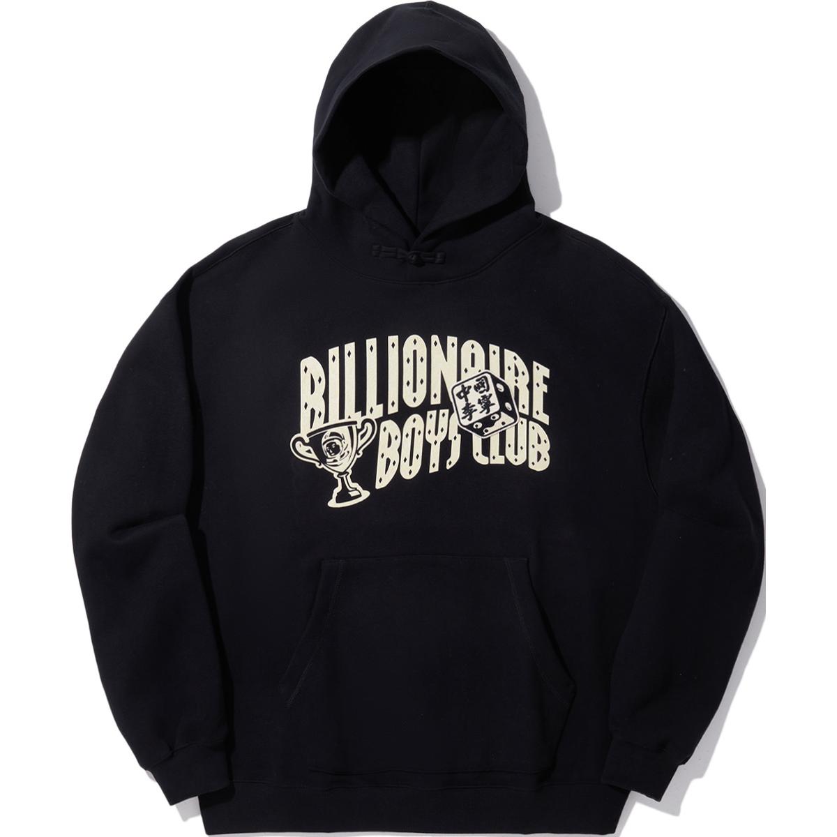 Li-Ning Unisex BBC Co-Branded Loose Pullover Hoodie Black AWDUG99-4 XL