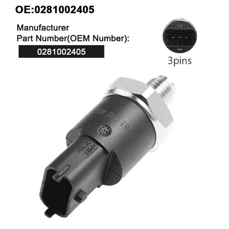 0281002405 Fuel Rail Pressure Sensor For Fiat Alfa BMW Nissan