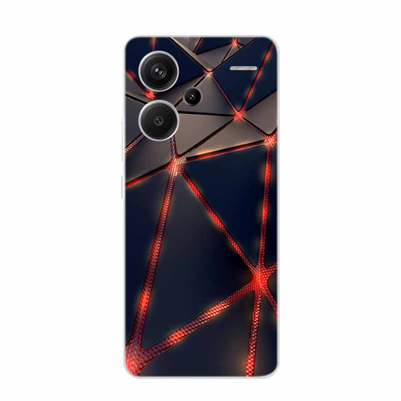For Xiaomi Redmi Note 13 Pro+ Case Note13 Pro Plus Clear Silicone Soft TPU Coque For Redmi Note 13 Pro Plus 5G Back Cover Case