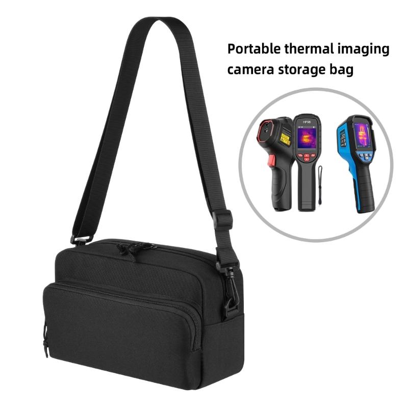 Nylon Carrying Case For HF96 Handheld Thermal Imager Storage Bag With Shockproof Lining And Multiple Compartment Design