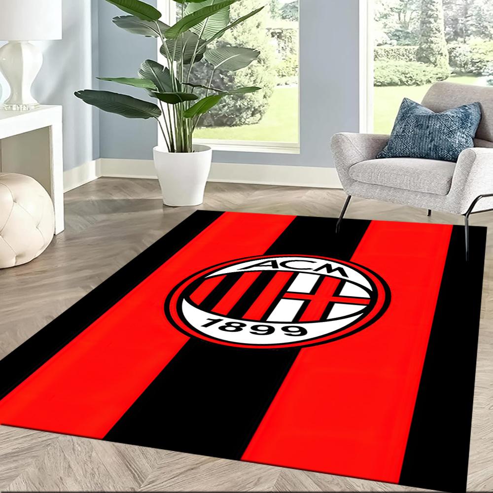 Ac Milan Floor Rug Office Rug Suitable For Study Room Dormitory Bedrooms Living Rooms Antislip Rug Anime Office Decor Gift For Festivals