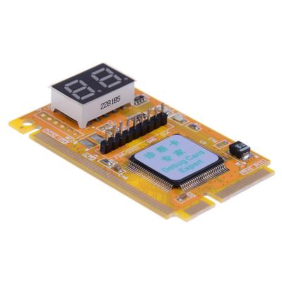 כרטיס אבחון Post Test 3 ב-1 Mini PCI PCI-E LPC למחשב נייד/מחשב, בודק מנתח חלק