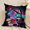 Psychocuties Mimi Cushion Cover Soft Plush Fabric DoubleSided Printed Sofa Cushion Cover for All Seasons Home Decor Gift