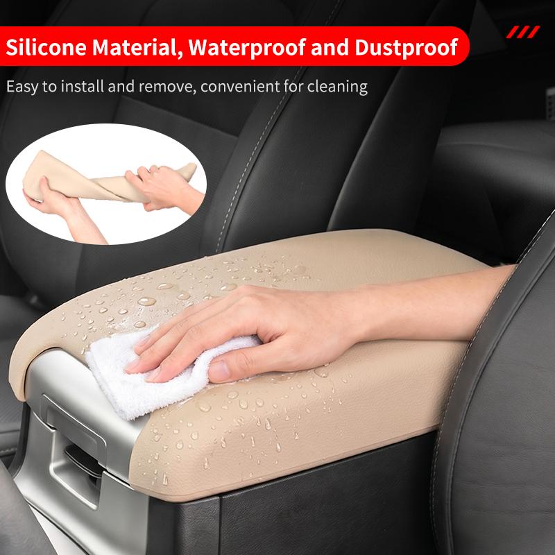 For Toyota 2008- Land Cruiser LC200 200 Center Console Armrest Box Cover Non Slip Dust Proof Protection Interior Accessories