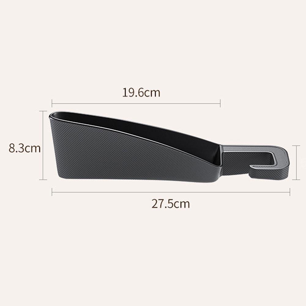 2PCS Car Seat Gap Filling Storage Box For Peugeot 406 405 205 3008 206 5008 308 208 408 508 407 107 307 Accessories