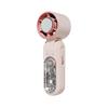 New F17 High-Speed Handheld Fan: 199 Gears, Foldable, Silent Cooling with Ice Pack.