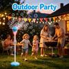 Automatic Bubble Machine with Lights & Music - 47" Standing Bubble Maker for Kids - Rechargeable High-Stability Bubble Stand Machine with 3-Level