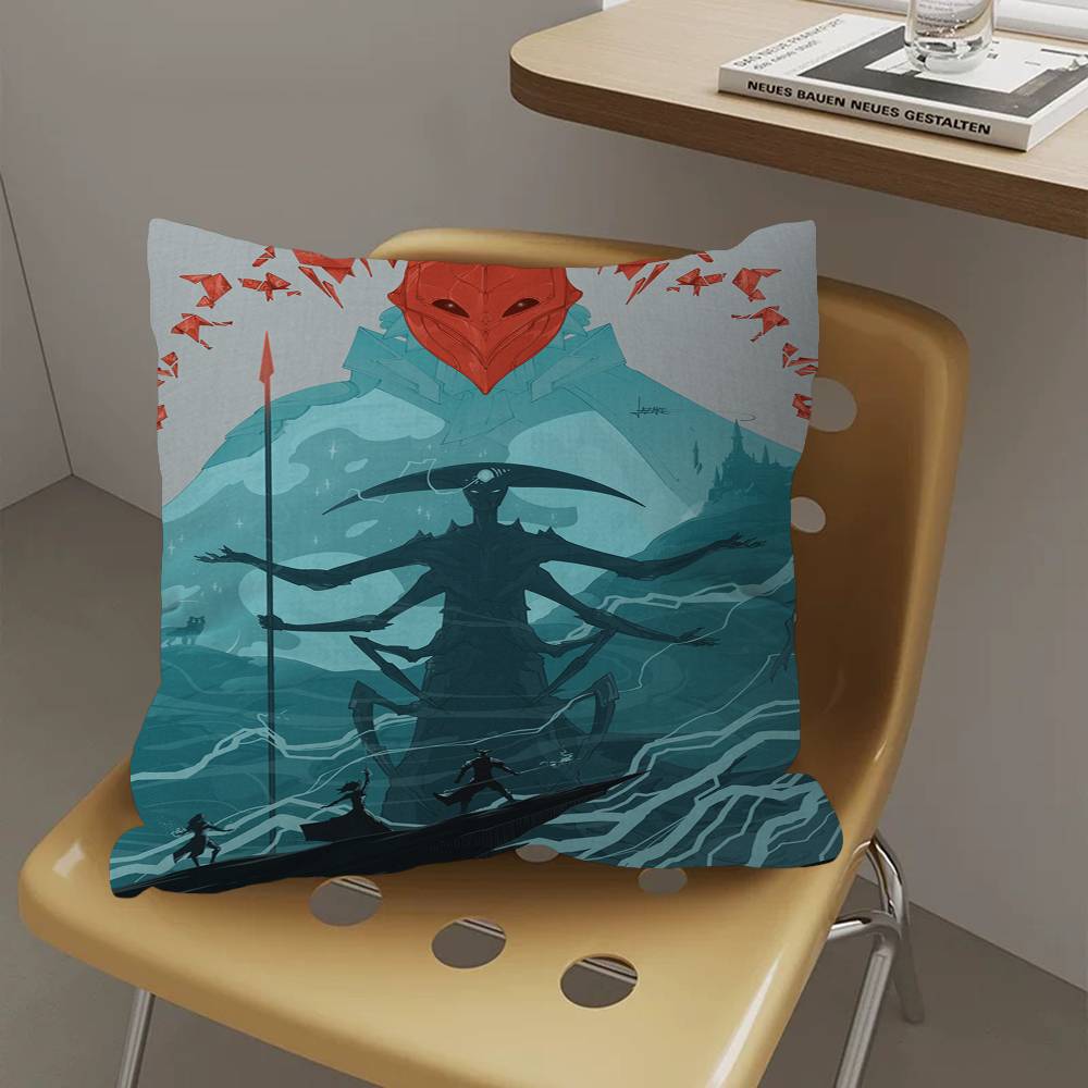 Dragon Age Origins Classic Video Game Pillow Gifts Home Office Furnishings Bedroom Sofa Car Cushion Cover Case 45x45cm