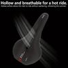Bicycle Saddle Race Saddle MTB Mountain Road Bike Seat Hollow Comfortable Cycling Cushion Exercise Bike Saddle for Men and Women