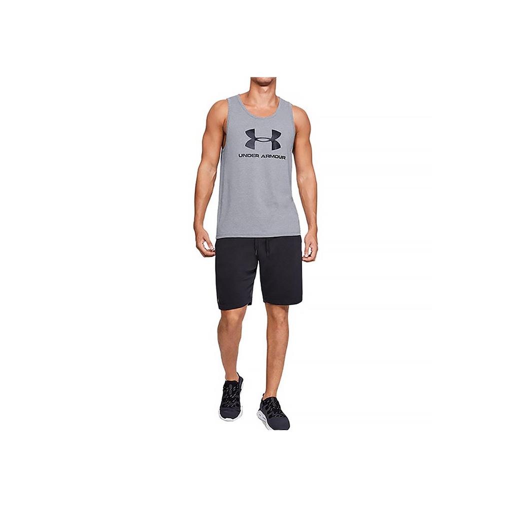 Under Armour Sportstyle Training Vest Men Tops Grey 1329589-036