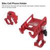 MEROCA Bike Cell Phone Holder Aluminum 360 Degrees  Rotation   Handlebar Phone Mount Stand for Mountain Bike Motorcycle