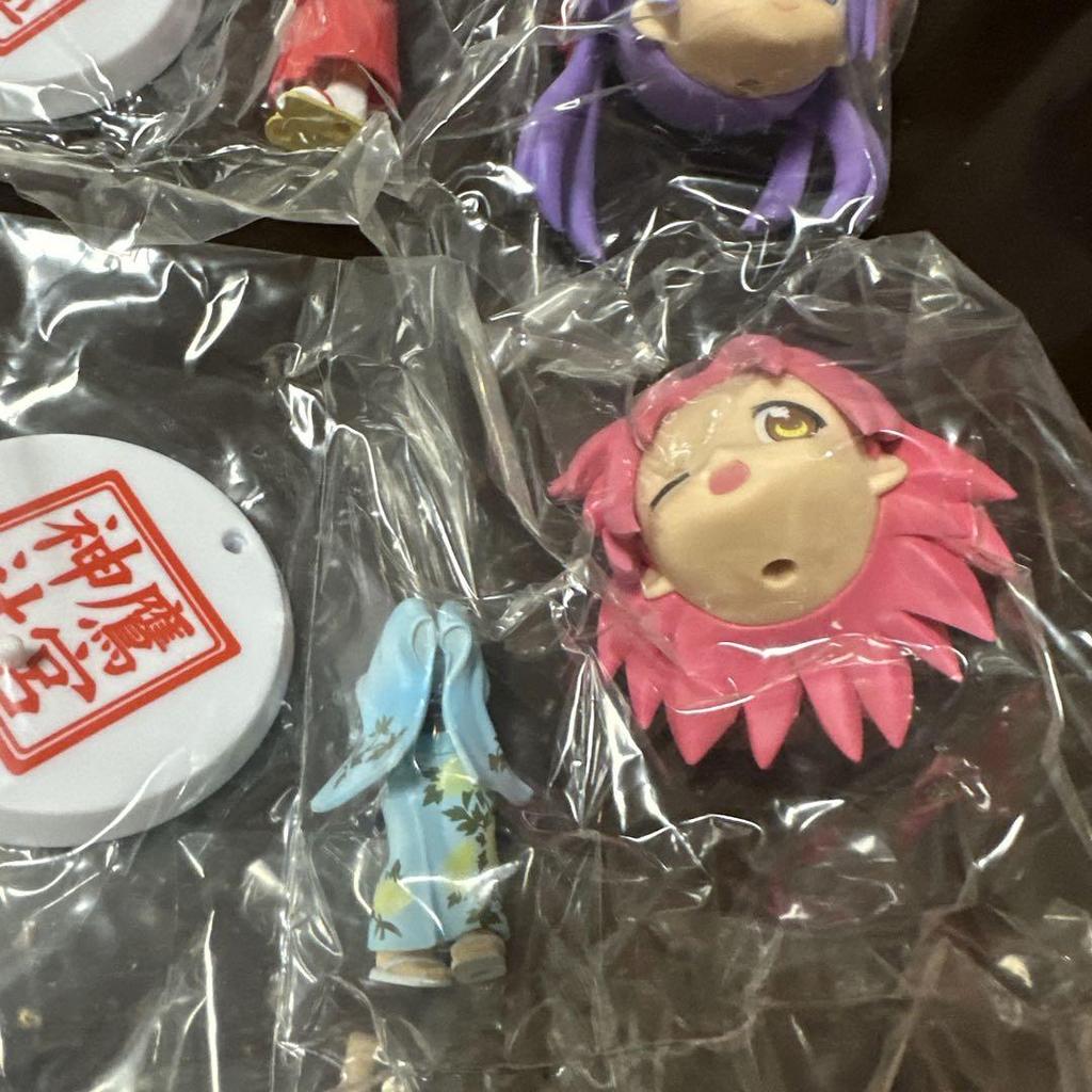 [USED] Lucky Star Figures Complete Set of 6