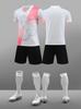 Girls' School Football Team Uniform Set - Short Sleeve Jersey & Shorts for Training