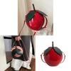 Creatieve Watermeloen Tas Voor Meisjes Pu Schattige Zoete Straatstijl Kleine Crossbody Portemonnee