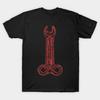 Asiatische Größe Baumwolle Unisex T-Shirt Druck T-Shirt Werkzeug Band T-Shirt No-Cut Druck Reguläre Passform