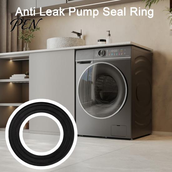 Water Leakage Prevention Seal Washer Drain Pump Filter Gasket, Plugs Washing Machine O-Ring Ring, Leak Free Replacement, Accessories Replacement