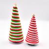 1Pc Mini Christmas Tree Tray Christmas Gift Desktop Christmas Tree Decoration Woolen Christmas Tree
