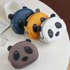 Double Layer Zipper Coin Purse Mini Small Item Bag Retro Creative Panda Wallet  Men
