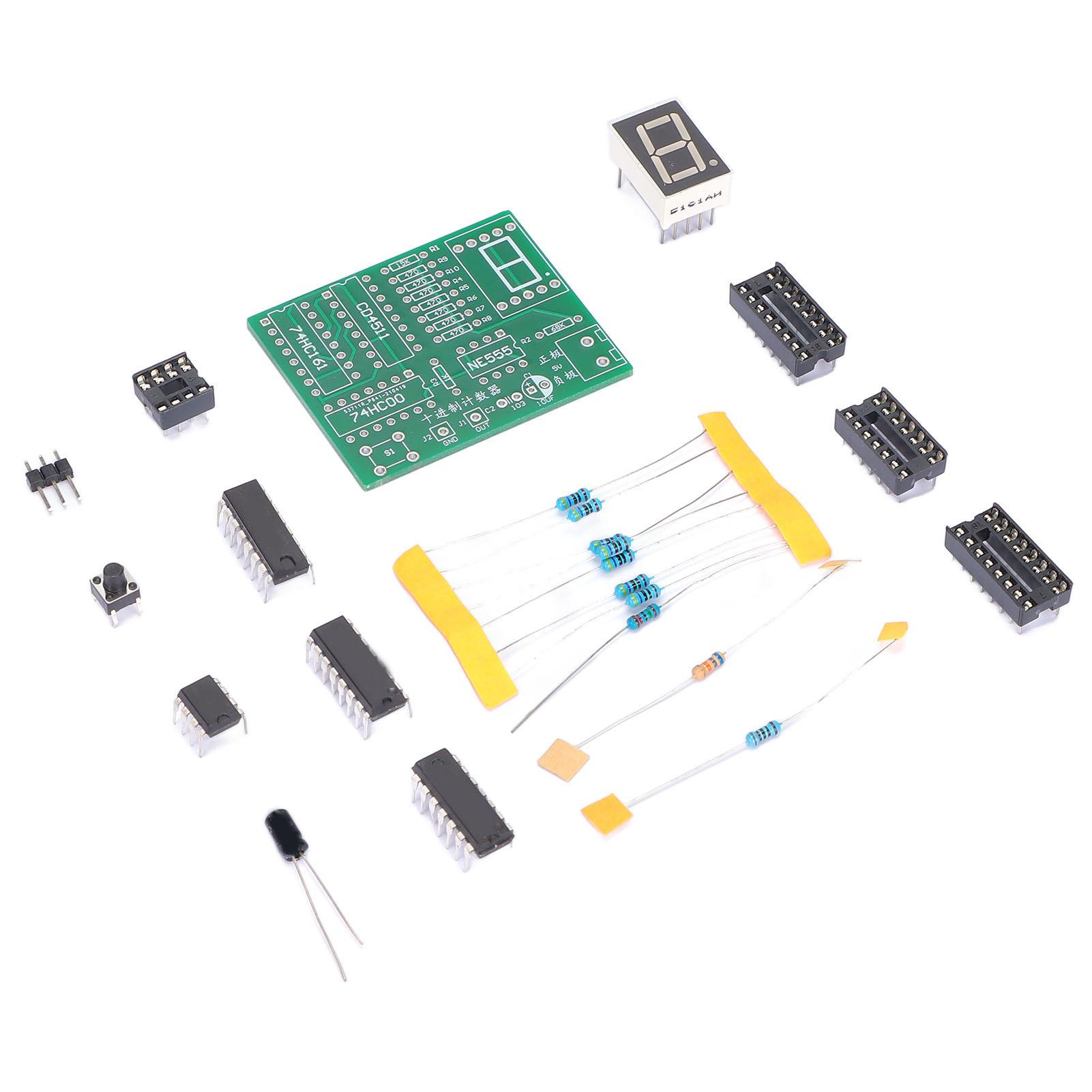 

Набор десятичных счетчиков ABS Тренировочные счетчики Детали Электронный проект Учебный набор для школ